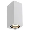 Image de LUCIDE ZARO - Spot mural/Applique mural Intérieur/Extérieur - 2xGU10 - IP65 - Blanc
