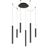 Image de LUCIDE LORENZ - Suspension - Ø 120 cm - LED Dim. - 6x4W 3000K - Noir