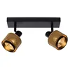 Image de LUCIDE RAFA - Spot plafond - 2xE14 - Noir