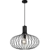 Image de LUCIDE MANUELA - Suspension - Ø 50 cm - 1xE27 - Noir
