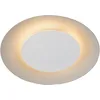 Image de LUCIDE FOSKAL - Plafonnier - Ø 21,5 cm - LED - 1x6W 2700K - Blanc