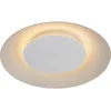 Image de LUCIDE FOSKAL - Plafonnier - Ø 34,5 cm - LED - 1x12W 2700K - Blanc