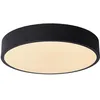 Image de LUCIDE UNAR - Plafonnier - Ø 30 cm - LED 3 StepDim - 1x18W 2700K - Noir