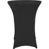 Image de Perel Standing table cover Housse de table de bar noir FP201