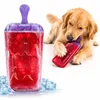 Image de Flamingo Jouet Chien - Glace Wael Rouge - 15,5 cm - TPR résistant - à remplir d’Eau et congeler - Effet rafraîchissant avec Son crépitant