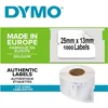 Image de DYMO Rouleau de 1000 étiquettes multi-usages adhésif décollable 25 x 13 mm - 11353