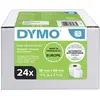 Image de DYMO Rouleau détiquettes pack bundle 13187 S0722390 89 x 36 mm papier blanc 6240 pc(s) fixation permanente Etiquette pour adresse
