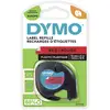 Image de DYMO LT plastique Couleur de ruban: rouge mars Couleur de police: noir 12 mm 4 m S0721630