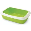 Image de Savic Bac à litière pour Chat avec Bord Iriz50 NO. Vert 50 x 37 x 14 cm