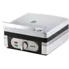 Image de DOMO DO9047W Gaufrier revêtement anti-adhésif, voyant lumineux argent