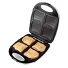 Image de Appareil 4 gaufres et croque-monsieurs 1200 W DO9046C Domo