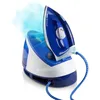 Image de Domo DO1069S fer à repasser Fer à vapeur 2200 W Bleu, Blanc