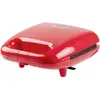 Image de DOMO Snack Party 5in1 Appareil à croque-monsieur boîtier Cool-Touch, revêtement anti-adhésif rouge