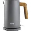 Image de DOMO WASSERKOCHER Bouilloire hublot, protection contre la surchauffe, voyant lumineux, marche/arrêt automatique gris mat Contenance: 1.7 l