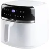 Image de DOMO DO1148FR Friteuse à air chaud 8 l protection contre la surchauffe, fonction minuteur, avec écran, revêtement anti-adhésif blanc