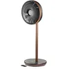 Image de DOMO Ventilateur sur pied - DC ECO - Style bois - Oscillation 3D - Télécommande - Silencieux - Mode bébé - Diamètre 33 cm - DO8155