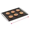 Image de Grille de cuisson extensible avec feuille perforée anti-adhérente 41 à 49 cm NoStik