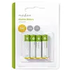 Image de Nedis Lot de 4 Piles alcalines AAA 1,5 V