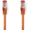 Image de NEDIS Câble Cat 6 - Fiche RJ45 (8P8C) - Fiche RJ45 (8P8C) - S/FTP - Rond - PVC LSZH - Enveloppe 0,20 m orange