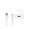 Image de NEDIS Blanc avec cable USB-C 1M WCHAC242AWT