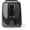 Image de Nedis KABT150EBK Grille-Pain Compact   2 Fentes   Réglage Toast x6   Plateau Ramasse-Miettes   Noir