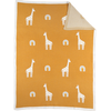 Image de Tiga, Stegi & Ops Couverture tricot en jacquard BIO Ocre