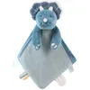 Image de Noukie's - Doudou Enfant - Doudou en Veloudoux - Ops Le Tricératops - Multifonctionnel - Bleu - 1 Unité (Lot de 2)