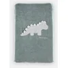 Image de NOUKIE’S - Matelas à langer 45x67 cm Vert avec housse en éponge de coton - Tiga, Stegi & Ops - Dinosaure - Confort et absorption - Idéal dès la naissance