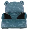 Image de NOUKIE'S - Rehausseur de chaise Bébé - 9 mois à 3 ans - Chaise Enfant avec Dossier et Coussin - Léger, Pliable et Nomade - Harnais, Sécurité - Imperméable, Déhoussable et Lavable - Max 13 kg - Voyage