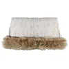 Image de Moufles pour poussette beige motif girafe - Noukie's