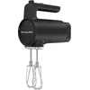 Image de Kitchenaid Batteur à main sans fil - Go Cordless - Batteur électrique avec 7 niveaux de vitesse - 2 Fouets Turbo - Batterie Inclus - Noir