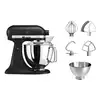 Image de Robot pâtissier Artisan à tête inclinable 4,8 L 300 W noir truffe 5KSM175PSEBK Kitchenaid