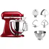 Image de Robot pâtissier Artisan à tête inclinable 4,8 L 300 W rouge pomme d'amour 5KSM175PSECA Kitchenaid