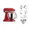 Image de Robot artisan Rouge Empire 5KSM175PS avec accessoires supplémentaires Kitchenaid