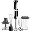 Image de Mixeur plongeant 5 vitesses 180 W noir onyx Kitchenaid 5KHBV83EOB Kitchenaid