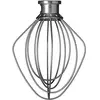 Image de KitchenAid Fouet pour Robots Pâtissiers à Tête Inclinable 4.3L & 4.7L, Fils Inox, Tête Aluminium, Compatible Modèles Tête Inclinable Moyens