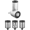 Image de Tranchoir et râpes cylindre 5KSMVSA pour robot Artisan Kitchenaid