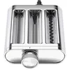 Image de KitchenAid 5KSM3MPA Lot de 3 rouleaux à pâtes et coupe-pâtes en métal avec rouleau à pâtes, coupe-spaghetti, coupe-fettuccine, accessoire en acier inoxydable pour batteurs sur socle KitchenAid