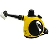 Image de Team Kalorik Nettoyeur Vapeur, Réservoir 250 ml, Divers Accessoires Inclus, Température Vapeur : 105°, 1000 W, Jaune/Noir, TKG SFC 1005