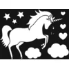 Image de Artemio Pochoir licorne A4