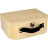 Image de Artemio 14001465 Valisette en Bois, 23 x 17 x 9 cm anse simili Noire