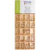 Image de Artemio Alphabet en Bois Lettres majuscules (13 mm) Plateau