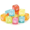 Image de Artemio Set de 300 Perles Alphabet Cubes, Plastique, Multicolore, 10 x 2 x 14 cm 11060484