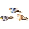 Image de Artemio Lot de 3 Oiseaux sur Pince Multicolore 10 x 4,5 x 4 cm