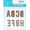 Image de Artemio Thinlits Matrice de découpe Alphabet 4,8 cm
