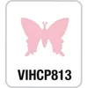 Image de Artemio VIHCP813 Mini Perforatrice à Levier Papillon Plastique Multicolore 6,5 x 4 x 10 cm
