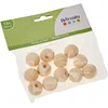 Image de Artemio 25 Pièces 12 mm perles en bois, Beige