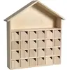 Image de Artemio Calendrier Avent Maison 31,5 x 7 x 34 cm, Bois 14002797