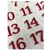 Image de Artemio Flocked Stickers Numbers Red Barok