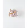 Image de Popsie, Gigi & Louli Cube d'activités Veloudoux Rose poudré
